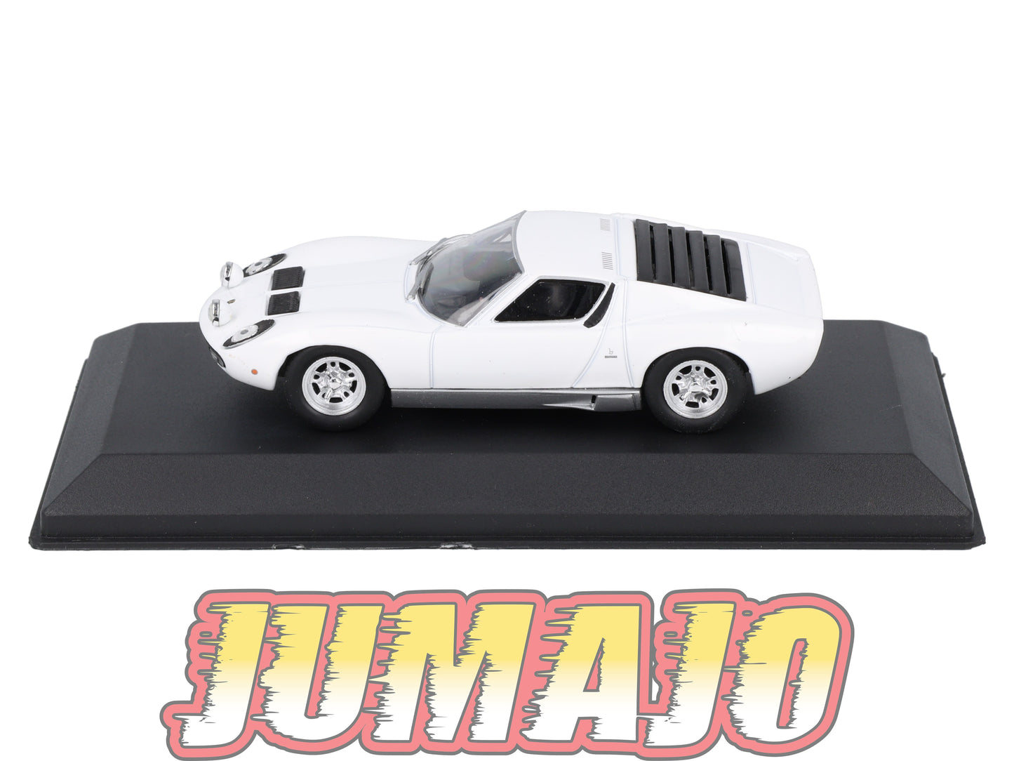 FIL403 1/43 Voiture HACHETTE JOHNNY HALLYDAY Test : LAMBORGHINI Miura P400 1967