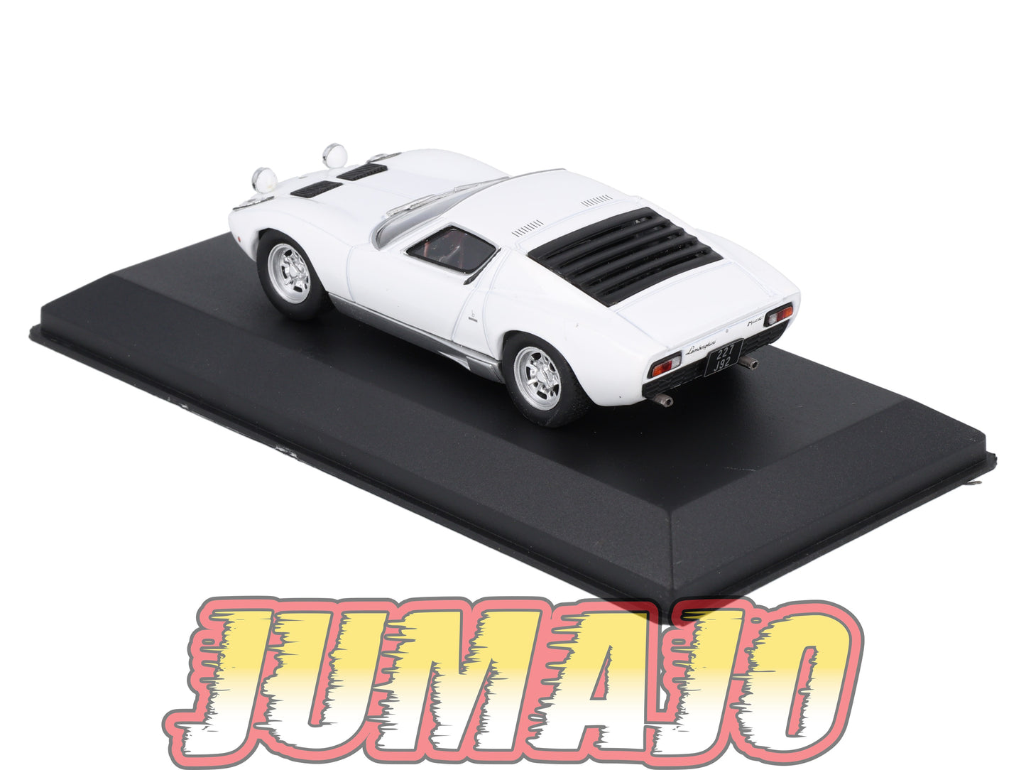 FIL403 1/43 Voiture HACHETTE JOHNNY HALLYDAY Test : LAMBORGHINI Miura P400 1967