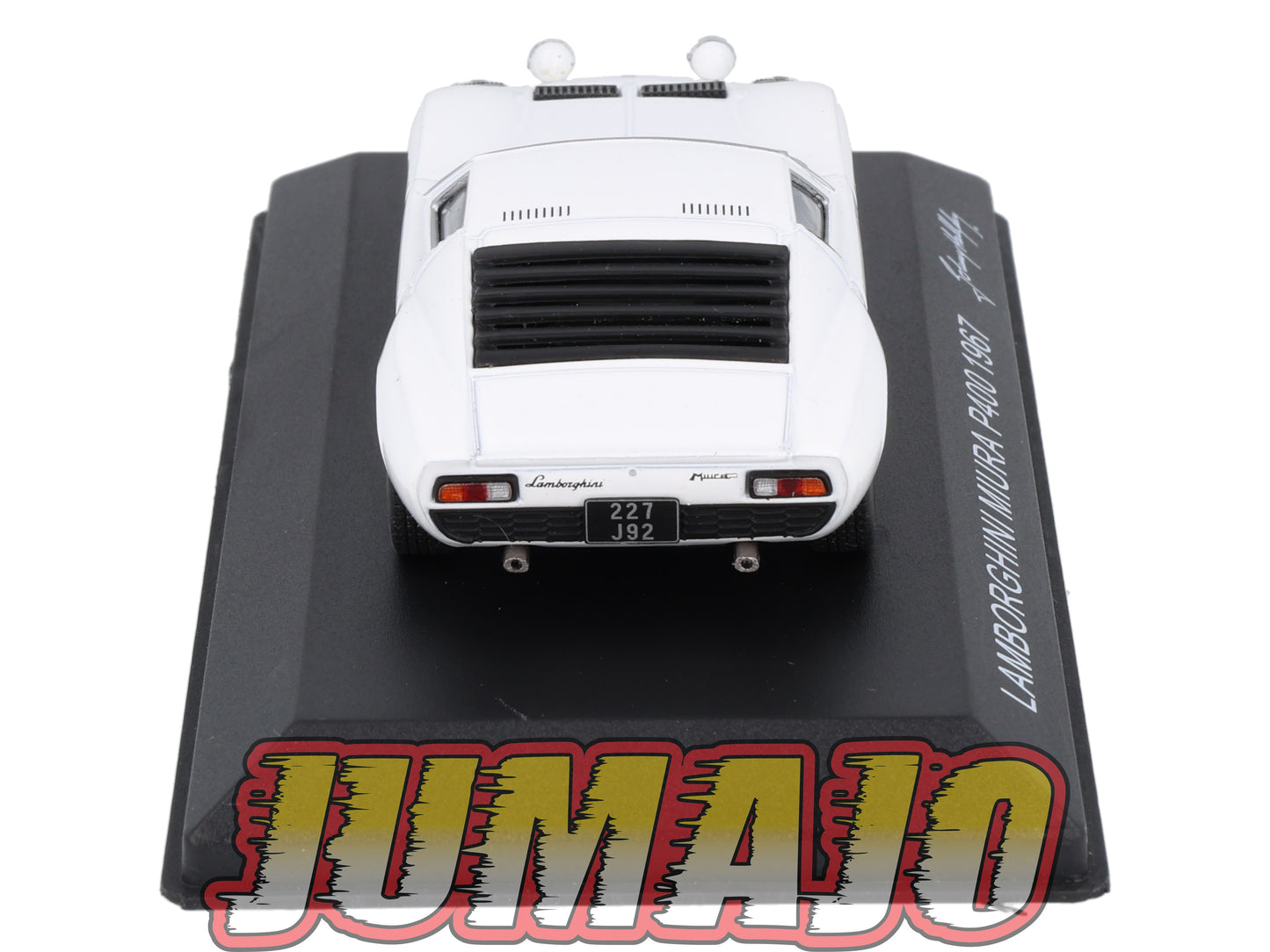 FIL403 1/43 Voiture HACHETTE JOHNNY HALLYDAY Test : LAMBORGHINI Miura P400 1967