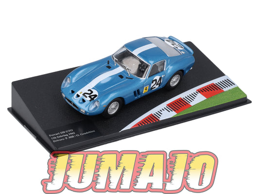 FIT11 voiture 1/43 IXO FERRARI sport : Ferrari 250 GTO 12h P.Hill #24 1962