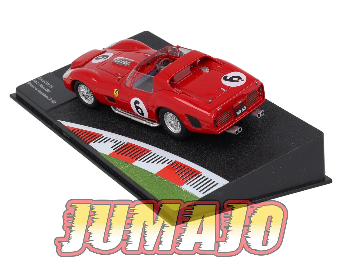 FIT18 voiture 1/43 IXO FERRARI sport : 330 TR 24h Le Mans P Hill 1962 #6