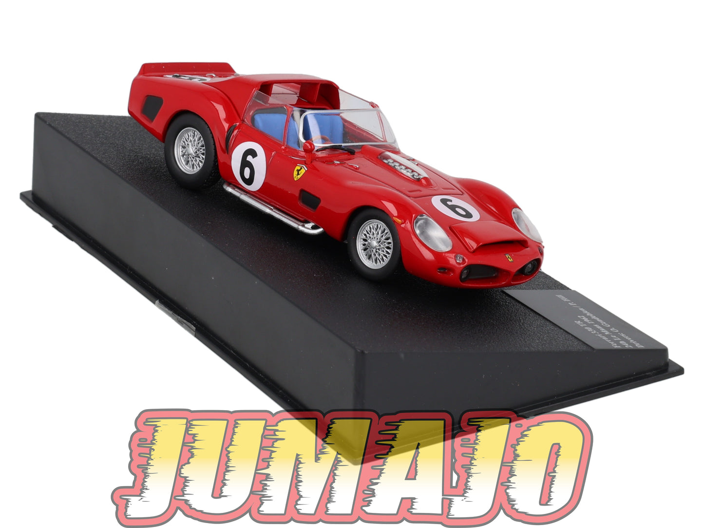 FIT18 voiture 1/43 IXO FERRARI sport : 330 TR 24h Le Mans P Hill 1962 #6