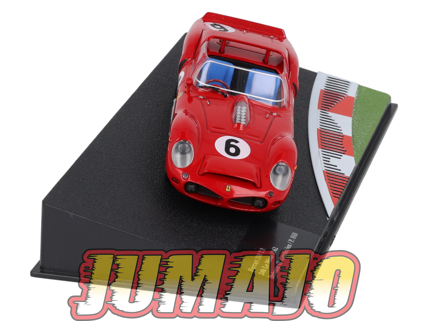 FIT18 voiture 1/43 IXO FERRARI sport : 330 TR 24h Le Mans P Hill 1962 #6