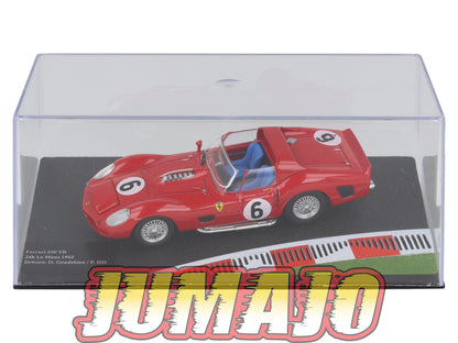 FIT18 voiture 1/43 IXO FERRARI sport : 330 TR 24h Le Mans P Hill 1962 #6