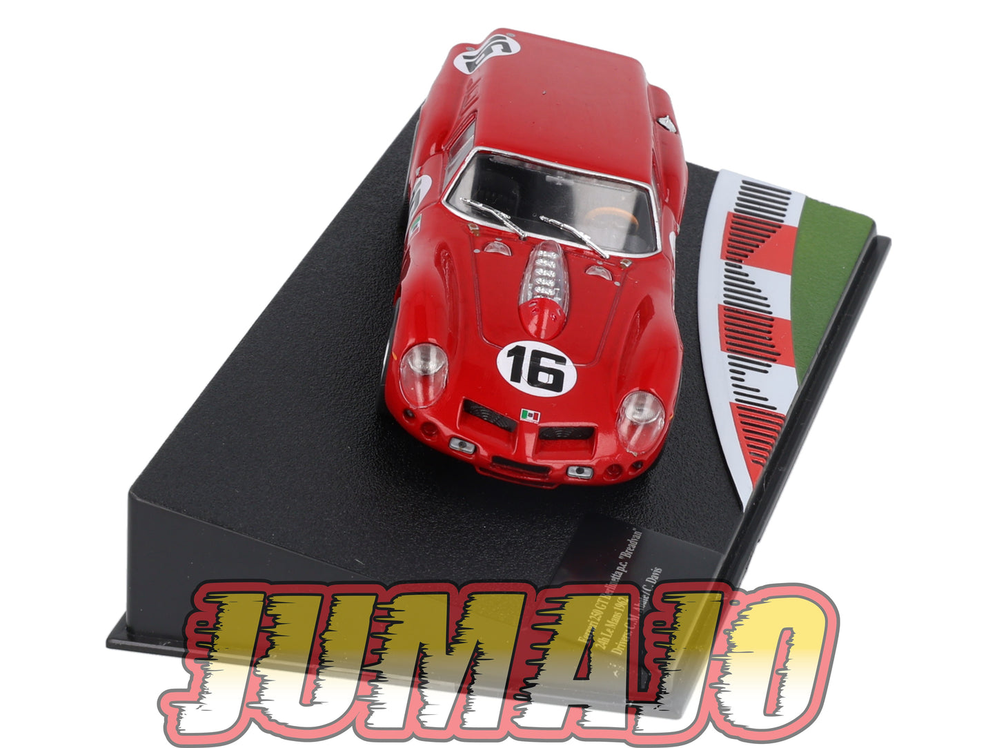 FIT39 voiture 1/43 IXO FERRARI sport : 250 GT Berlinetta 24H le Mans Abate #16 1962