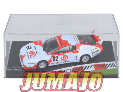 FIT8 voiture 1/43 IXO FERRARI sport : 512 BB LM 24h le Mans S.Dini 1979 #62