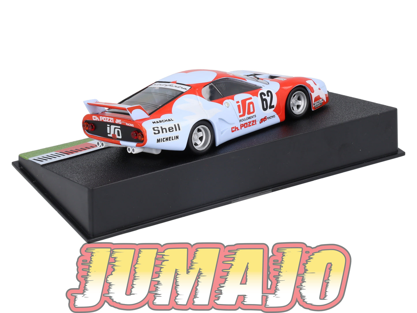 FIT8 voiture 1/43 IXO FERRARI sport : 512 BB LM 24h le Mans S.Dini 1979 #62