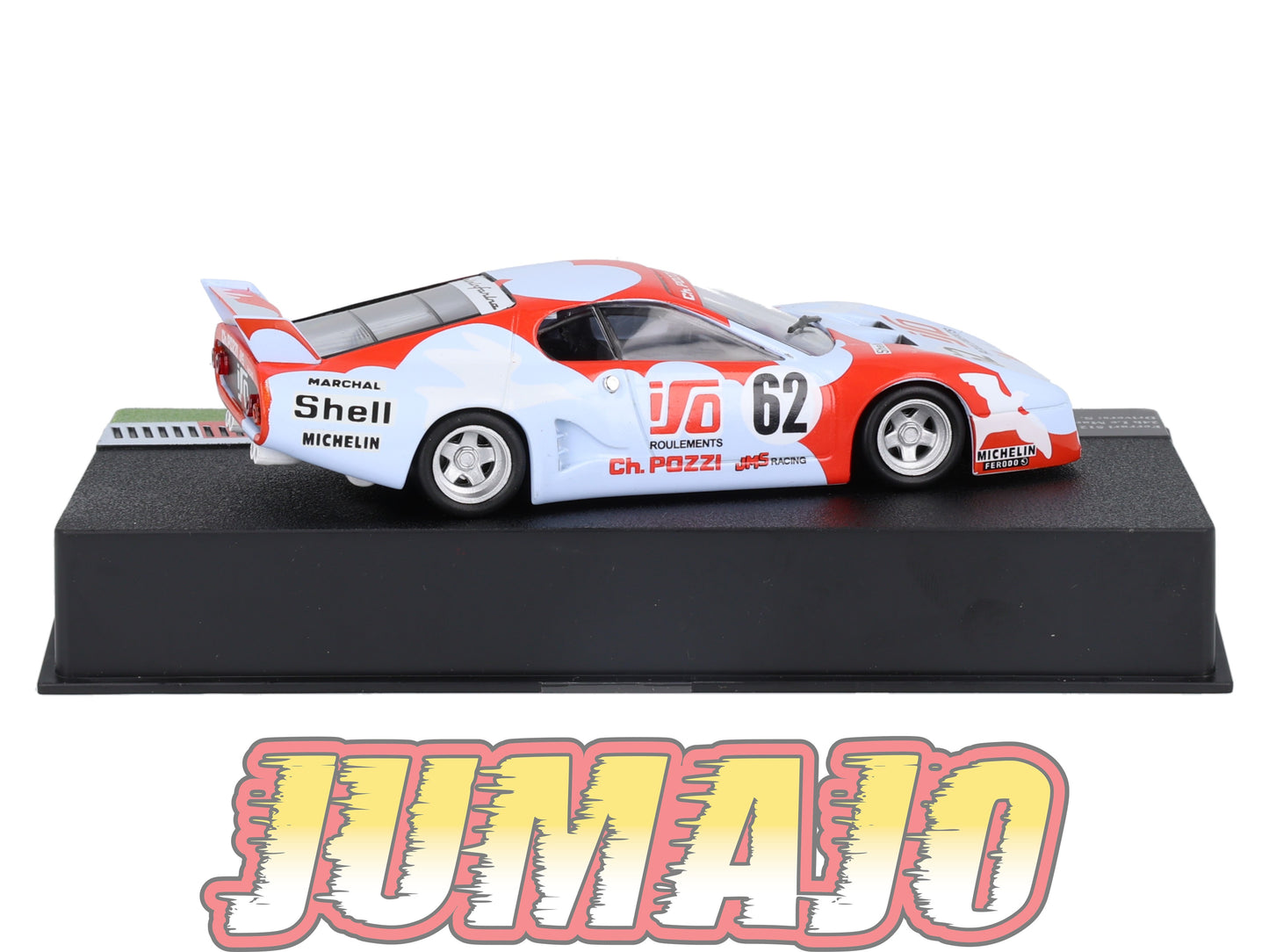 FIT8 voiture 1/43 IXO FERRARI sport : 512 BB LM 24h le Mans S.Dini 1979 #62