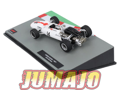 FOR100 Voiture eaglemoss 1/43 F1 Formule 1 : HONDA RA300 1967 #14 J.Surtees