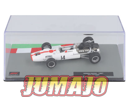 FOR100 Voiture eaglemoss 1/43 F1 Formule 1 : HONDA RA300 1967 #14 J.Surtees