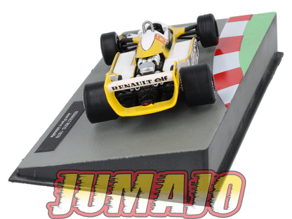 FOR101 Voiture eaglemoss 1/43 F1 Formule 1 : RENAULT RS10 #15 1979