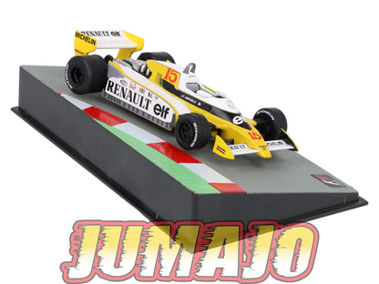 FOR101 Voiture eaglemoss 1/43 F1 Formule 1 : RENAULT RS10 #15 1979