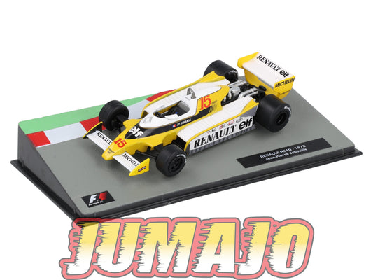 FOR101 Voiture eaglemoss 1/43 F1 Formule 1 : RENAULT RS10 #15 1979