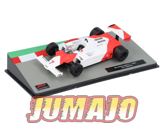 FOR102 Voiture eaglemoss 1/43 F1 Formule 1 : MCLAREN MP4/1 1981 #7 J.Watson
