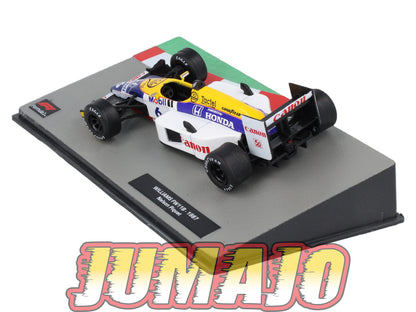 FOR104 Voiture eaglemoss 1/43 F1 Formule 1 : WILLIAMS FW11B #6 1987