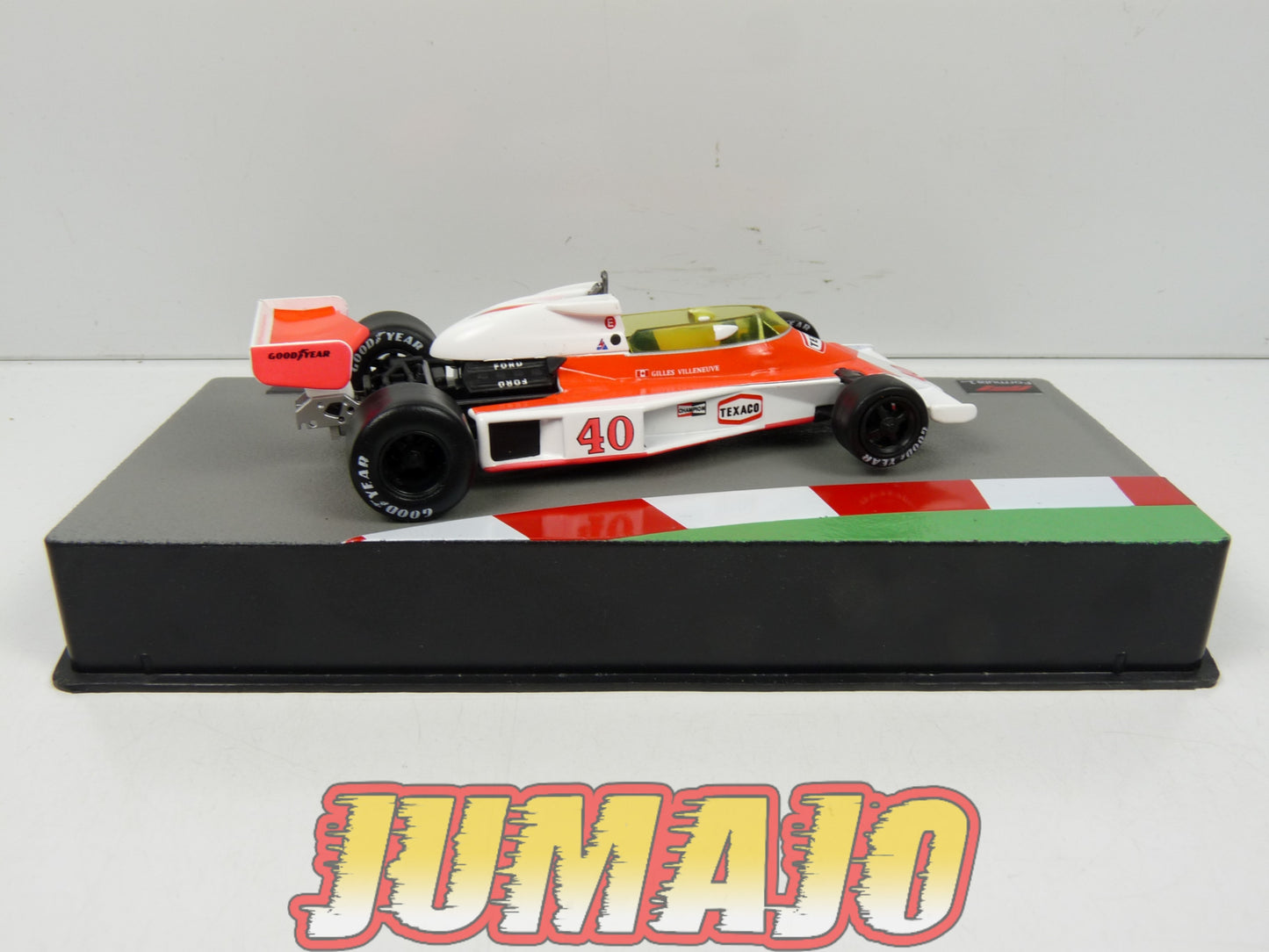 FOR13 voiture 1/43 Panini IXO : McLAREN M23 - 1977 British Grand Prix Gilles Villeneuve
