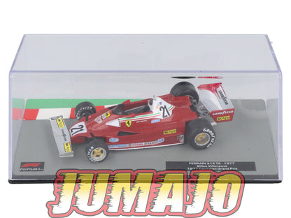 FOR15 Voiture eaglemoss 1/43 F1 Formule 1 : FERRARI 312 T2 1977 G.Villeneuve #21