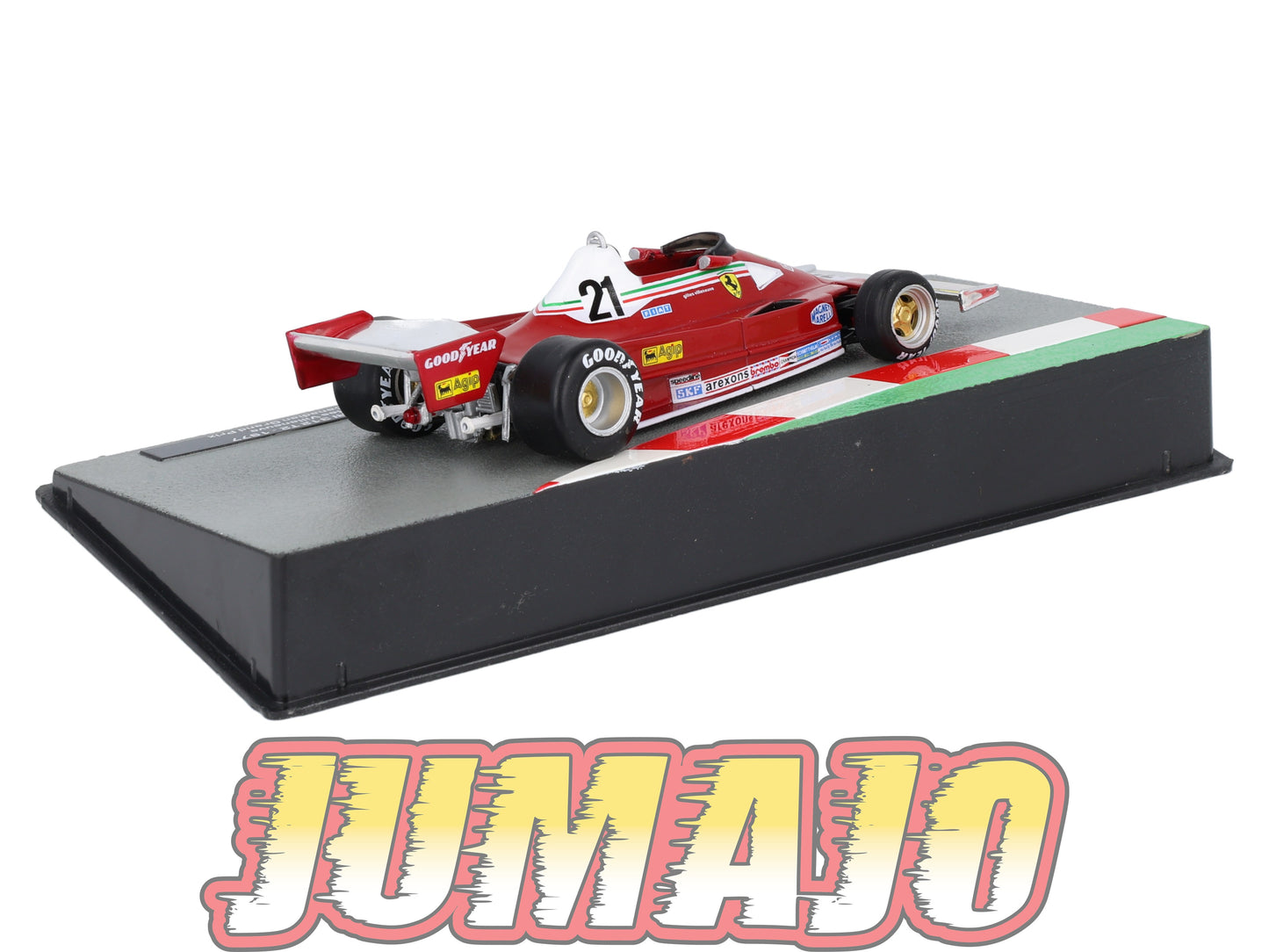 FOR15 Voiture eaglemoss 1/43 F1 Formule 1 : FERRARI 312 T2 1977 G.Villeneuve #21