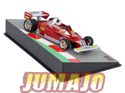 FOR15 Voiture eaglemoss 1/43 F1 Formule 1 : FERRARI 312 T2 1977 G.Villeneuve #21