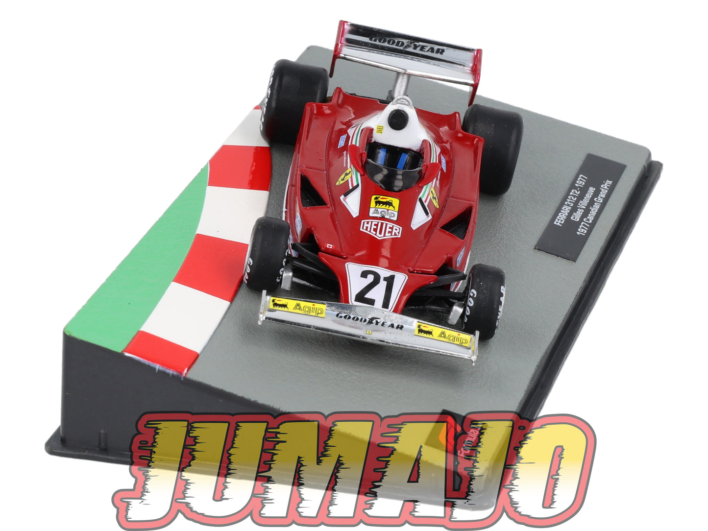 FOR15 Voiture eaglemoss 1/43 F1 Formule 1 : FERRARI 312 T2 1977 G.Villeneuve #21