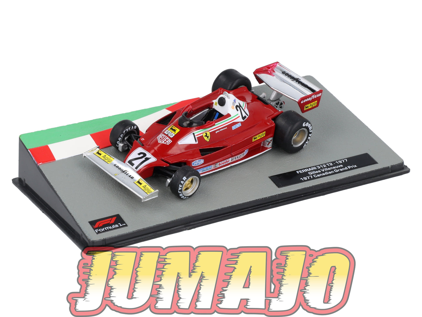 FOR15 Voiture eaglemoss 1/43 F1 Formule 1 : FERRARI 312 T2 1977 G.Villeneuve #21