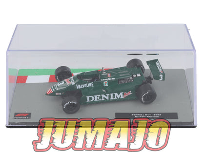 FOR16 Voiture eaglemoss 1/43 F1 Formule 1 : TYRELL 011 1982 M.Alboreto