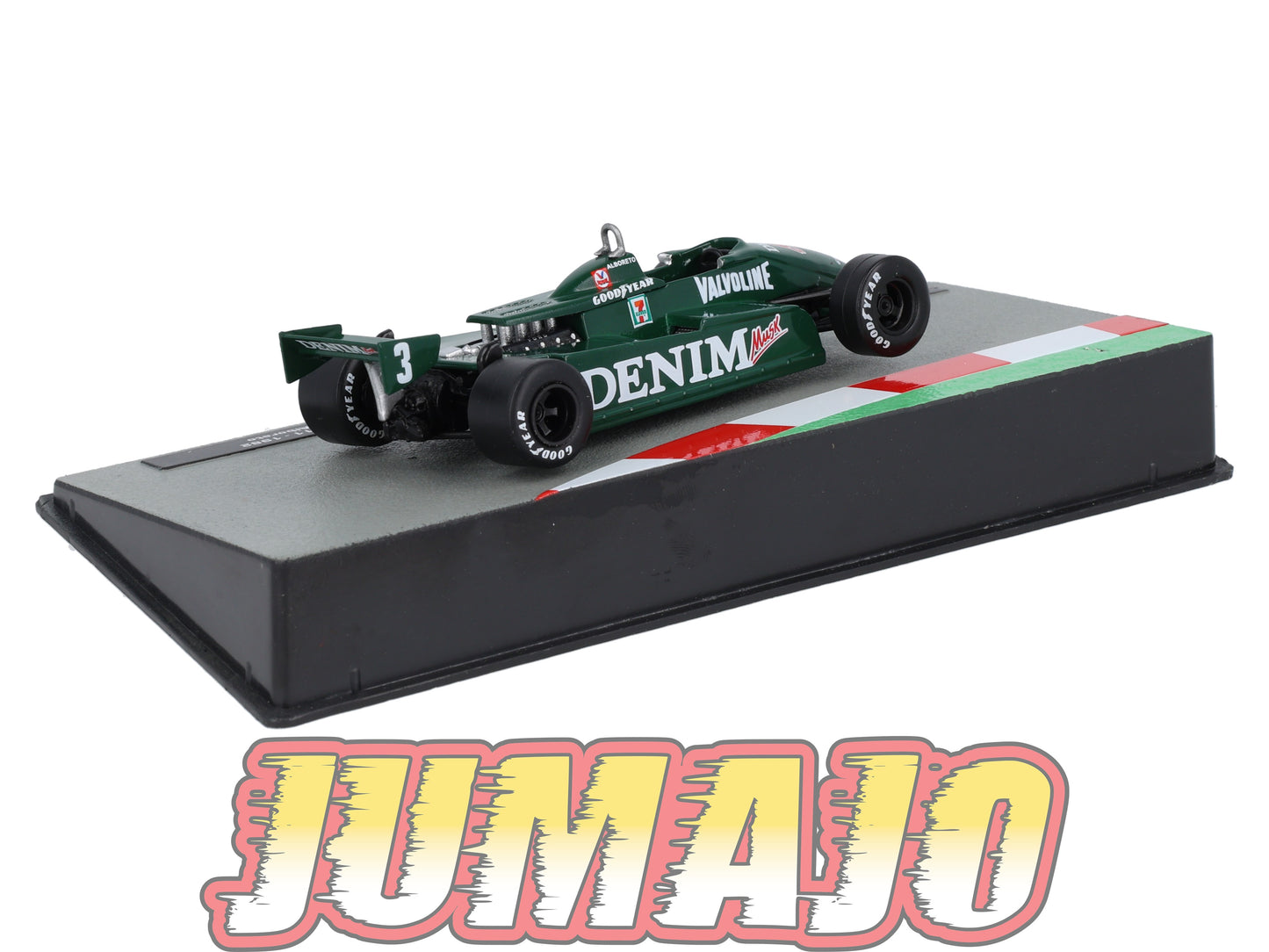 FOR16 Voiture eaglemoss 1/43 F1 Formule 1 : TYRELL 011 1982 M.Alboreto