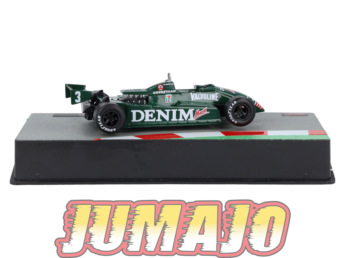 FOR16 Voiture eaglemoss 1/43 F1 Formule 1 : TYRELL 011 1982 M.Alboreto