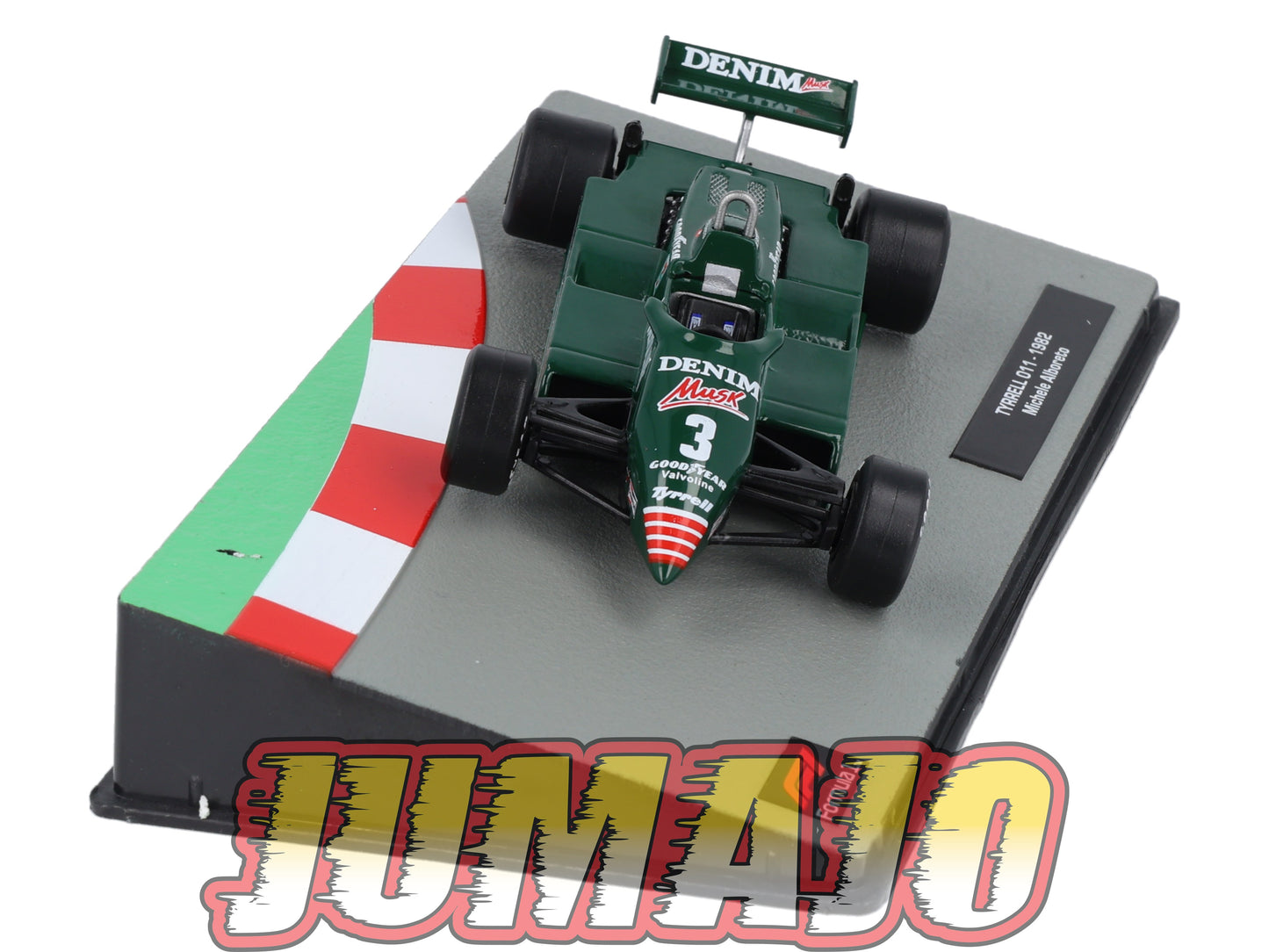 FOR16 Voiture eaglemoss 1/43 F1 Formule 1 : TYRELL 011 1982 M.Alboreto