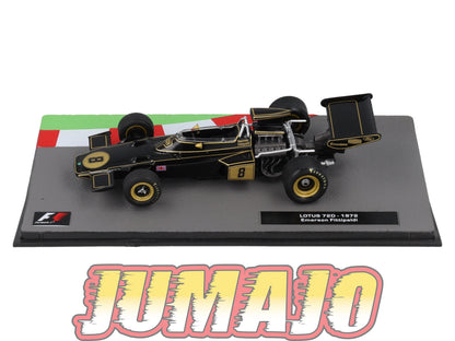 FOR175 Voiture eaglemoss 1/43 F1 Formule 1 LOTUS 72D 1972 #8 E Fittipaldi