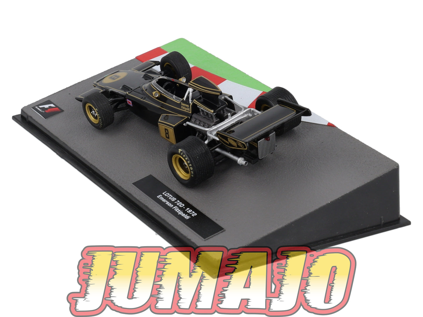 FOR175 Voiture eaglemoss 1/43 F1 Formule 1 LOTUS 72D 1972 #8 E Fittipaldi