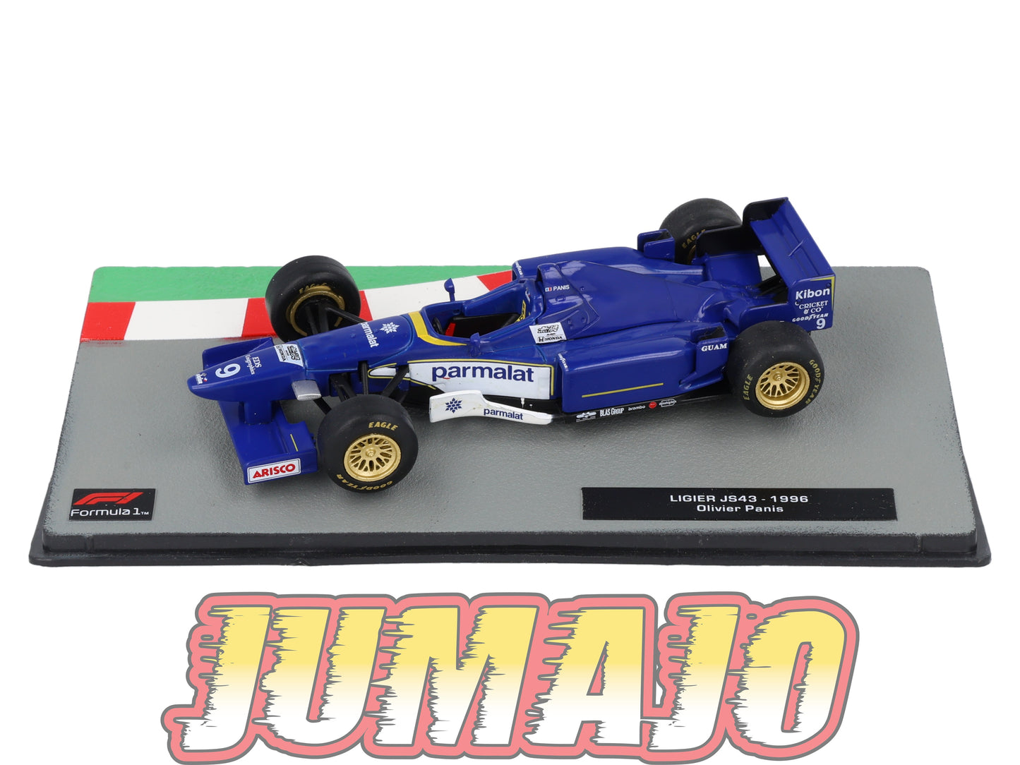 FOR22 Voiture eaglemoss 1/43 F1 Formule 1 : LIGIER JS43 1996 O.Panis #9