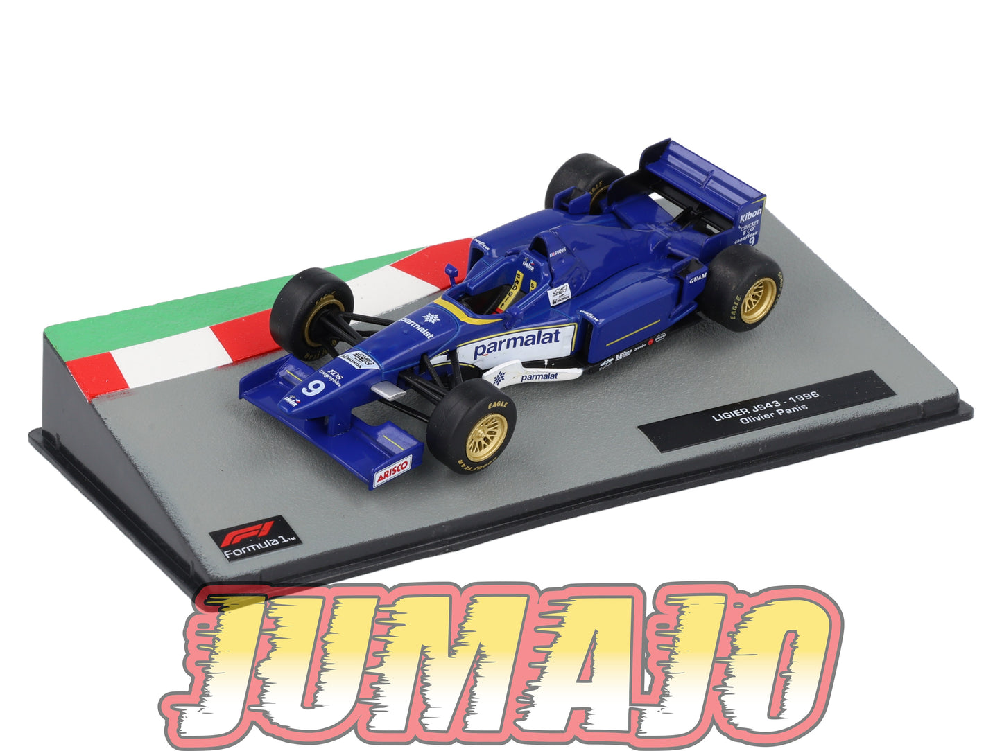 FOR22 Voiture eaglemoss 1/43 F1 Formule 1 : LIGIER JS43 1996 O.Panis #9