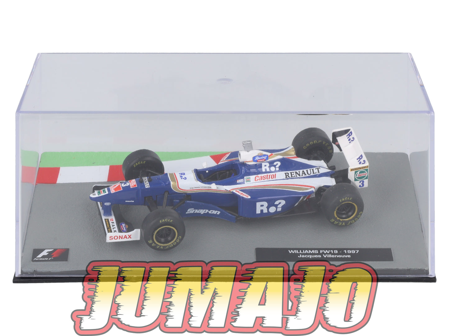 FOR23 Voiture eaglemoss 1/43 F1 Formule 1 : WILLIAMS FW19 1997 J.Villeneuve