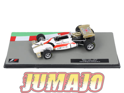 FOR34 Voiture eaglemoss 1/43 F1 Formule 1 : BRM P153 1970 P.Rodriguez Belgique