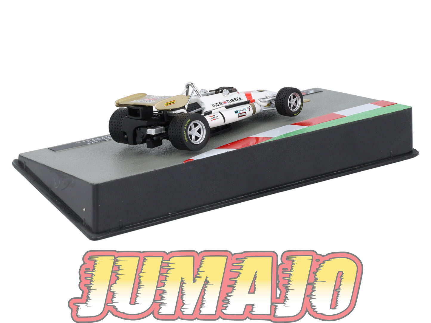 FOR34 Voiture eaglemoss 1/43 F1 Formule 1 : BRM P153 1970 P.Rodriguez Belgique