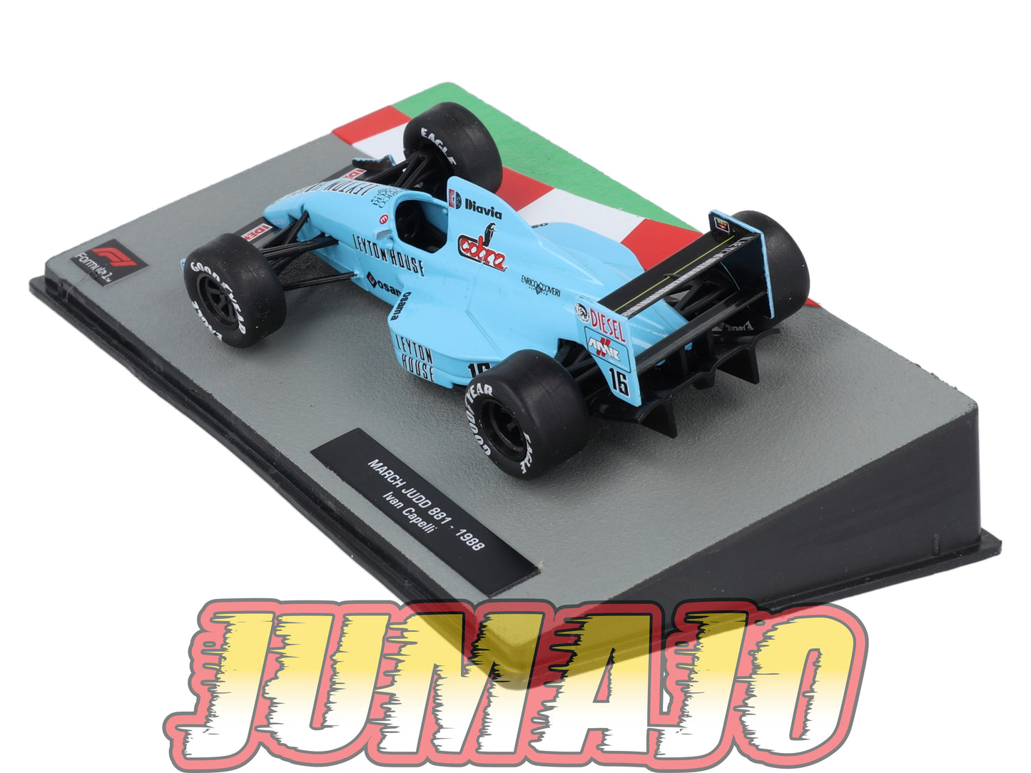 FOR35 Voiture eaglemoss 1/43 F1 Formule 1 : MARCH JUDD 881 1988 I.Capelli