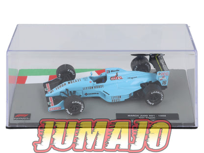 FOR35 Voiture eaglemoss 1/43 F1 Formule 1 : MARCH JUDD 881 1988 I.Capelli