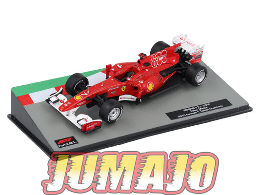 FOR3 Voiture eaglemoss 1/43 F1 Formule 1 : FERRARI F10 2010 F.Massa Grand prix