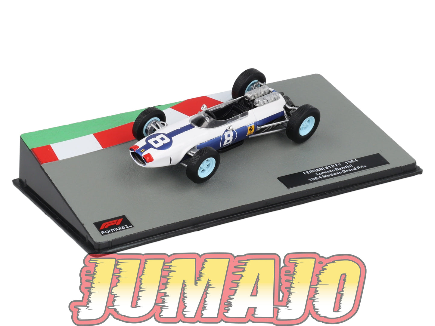 FOR46 Voiture eaglemoss 1/43 F1 Formule 1 FERRARI 512 F1 1964 #8 L Bandini