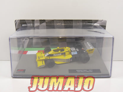 FOR4 voiture 1/43 Panini IXO : Renault RS01 - 1977 Jean-Pierre Jabouille