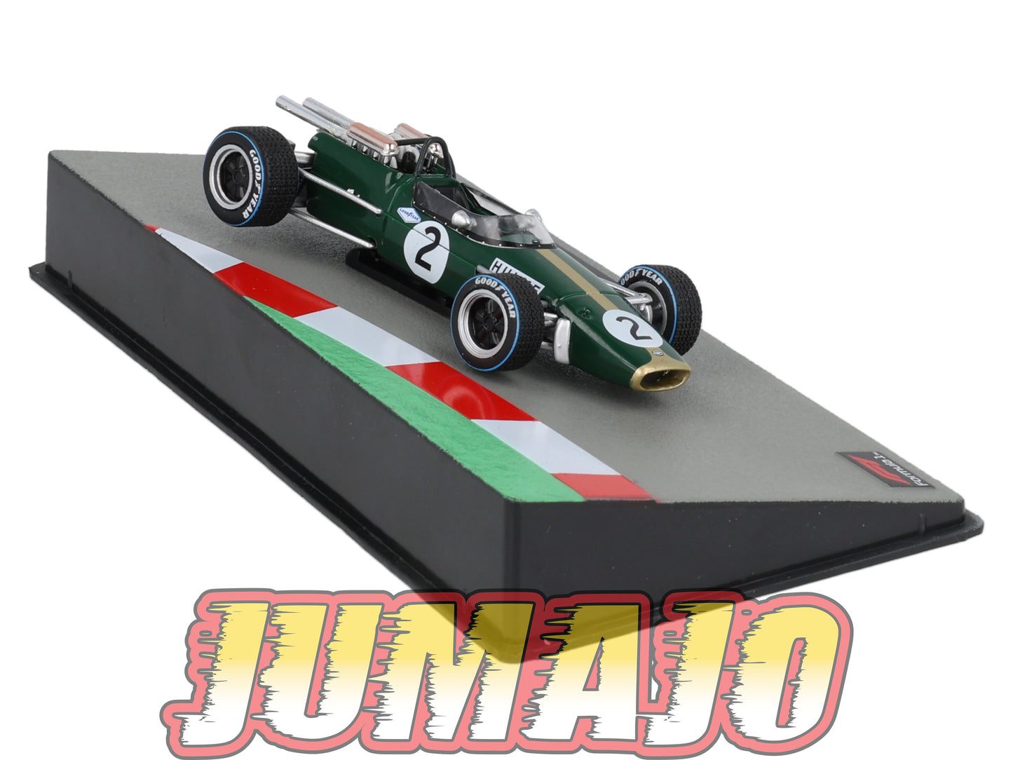 FOR52 Voiture eaglemoss 1/43 F1 Formule 1 BRABHAM BT24 1967 #2 D Hulme