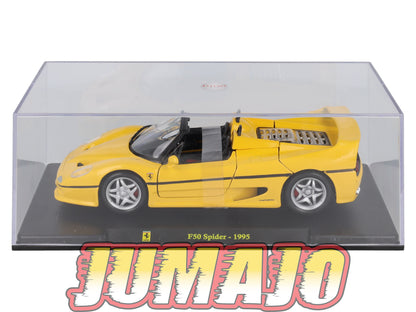 FVQ315 Voiture 1/24 BURAGO HACHETTE FERRARI F50 Spider 1995
