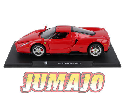 FVQ7 Voiture 1/24 BURAGO HACHETTE FERRARI Enzo Ferrari 2002