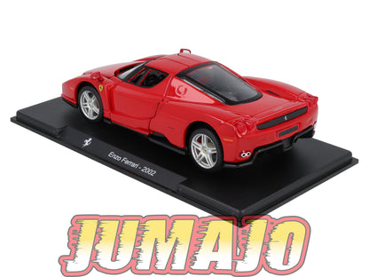 FVQ7 Voiture 1/24 BURAGO HACHETTE FERRARI Enzo Ferrari 2002