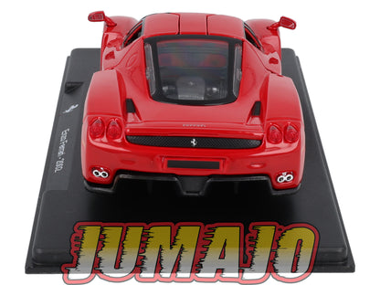 FVQ7 Voiture 1/24 BURAGO HACHETTE FERRARI Enzo Ferrari 2002
