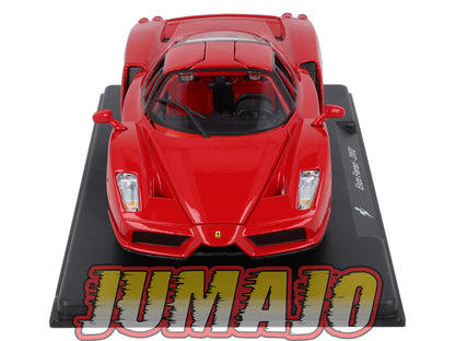 FVQ7 Voiture 1/24 BURAGO HACHETTE FERRARI Enzo Ferrari 2002