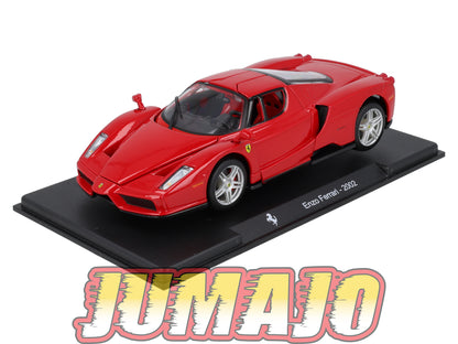 FVQ7 Voiture 1/24 BURAGO HACHETTE FERRARI Enzo Ferrari 2002