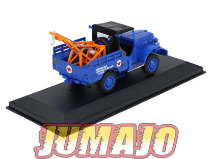 GM12 Camion 1/43 IXO HACHETTE Garage moderne : DODGE WC52 Dépannages Lafargue & Bolline