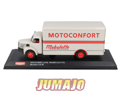 GM14 Camion 1/43 IXO HACHETTE Garage moderne : BERLIET GLR Motobecane Mobylette
